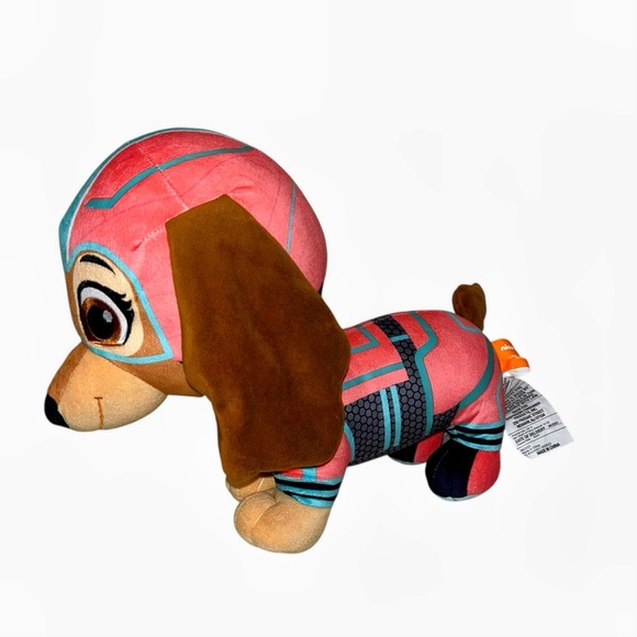 Paw Patrol Liberty Plush Pup Nigh mighty Movie Dachshund 15” glow in dark pillow - Picture 3 of 5